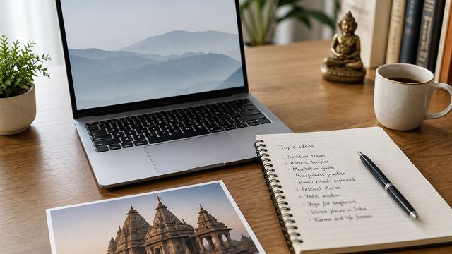 भक्ति ब्लॉग: खोज से पाठक तक — सही विषय कैसे चुनें