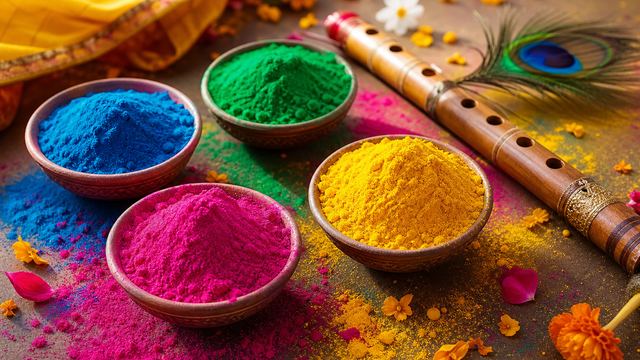 होली और कृष्ण लीला: रंगों के पर्व का आध्यात्मिक पक्ष