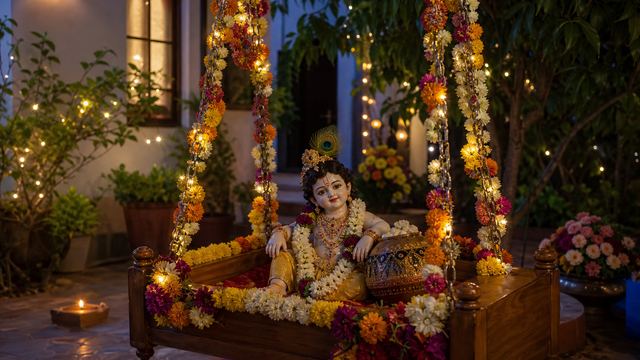 कृष्ण जन्माष्टमी: घर पर मनाने की सरल विधि