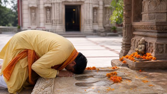 राम भजन भाग २ — चरणों में शीश झुकाने आया (गाइड)